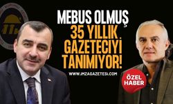 Mebus Olmuş 35 Yıllık Gazeteciyi Tanımıyor… Siz TTK’da Mı Çalışıyordunuz…