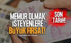 Memur Olmak İsteyenlere Büyük Fırsat