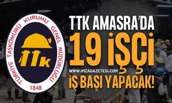 TTK Amasra’da 19 İşçi İşbaşı Yapıyor!