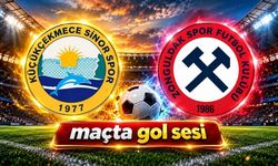 Zonguldakspor-Küçükçekmece Sinopspor Maçında Gol Sesi...