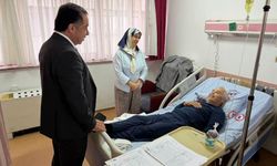 Başkan Satılmış Gebeş’ten Şifa Ziyareti