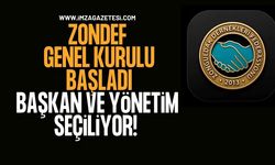 ZONDEF Genel Kurulu Başladı... Başkan ve yönetim seçiliyor