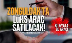 Zonguldak'ta Lüks Otomobil Satılacak!