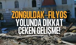 Zonguldak-Filyos Yolunda Dikkat Çeken Gelişme