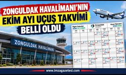 Zonguldak Havalimanı’nın Ekim Ayında Nerelere Uçacak?