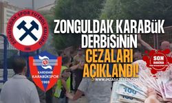 Zonguldak Karabük derbisinin cezaları açıklandı