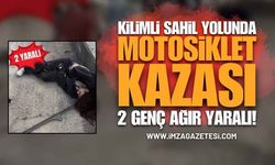 Zonguldak Kilimli Sahil Yolunda Motosiklet Kazası: 2 Yaralı