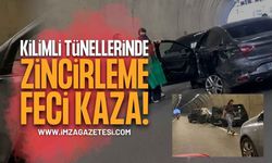 Zonguldak-Kilimli Tünellerinde Korkutan Zincirleme Kaza!