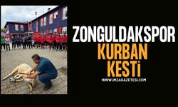 Zonguldakspor kurban kesti
