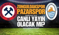 Zonguldakspor Pazarspor Maçı Canlı Yayınlanacak Mı?