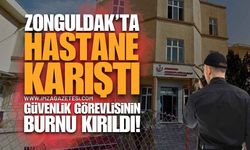 Zonguldak'ta Acil Serviste Skandal: Hastane Çalışanlarının Kavgasında Güvenlik Görevlisinin Burnu Kırıldı