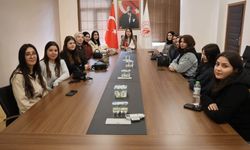 Zonguldak Meslek Yüksekokulu Öğrencilerinden Kaymakam Demirer’e Ziyaret