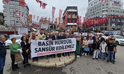 Zonguldak Demokrasi Platformu’ndan Madenci Anıtı’nda Basın Özgürlüğü Eylemi: “Artık Yeter, Nefes Alamıyoruz!”