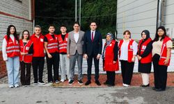 Kozlu Kaymakamı Evren Çakır’dan Türk Kızılay’a Anlamlı İade-i Ziyaret