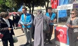 İYİ Parti Zonguldak İl Başkanlığından Soğuksu Pazaryeri’nde Stand Çalışması