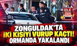 Zonguldak'ta İki Kişiyi Vurup Kaçtı! Ormanda Yakalandı