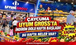 Çaycuma Uyum Gross'ta İndirim Dolu Hafta Başladı! Bu Hafta Neler Var?