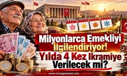 Milyonlarca Emekliyi İlgilendiriyor. Yılda 4 Kez İkramiye Verilecek mi?