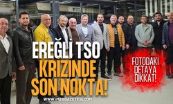 Ereğli TSO'da Krize Son Nokta! Fotoğraftaki Detay...