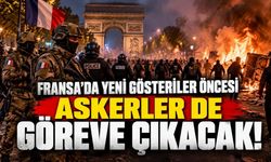 Fransa’da Askerler Sokaklara İniyor! Cumartesi İçin Alarm Verildi