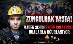 Zonguldak Yasta! Maden Şehidi Recep Çolakoğlu Dualarla Uğurlanıyor