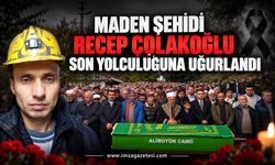 Maden Şehidi Recep Çolakoğlu Son Yolculuğuna Uğurlandı