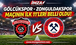 Gökcükspor Zonguldakspor maçının ilk 11’leri belli oldu