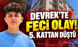 Devrek’te Feci Olay! 5. Kattan Düştü