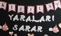 Atatürk Çocukları Kütüphanesi’nde Kızılay Haftası…