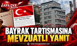 Zonguldak'ta Bayrak Tartışmasına Mevzuatlı Yanıt: "Bayrak Asma Saatleri Kanunla Belirlenmiştir"