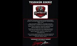 Kömürkent Motosiklet Derneği'nden 29 Ekim Korteji Sonrası Teşekkür Mesajı