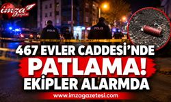 Zonguldak 467 Evler Caddesi'nde Patlama! Ekipler Alarmda