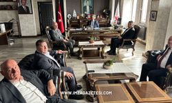 Meclis Başkanı ve Meclis Üyelerinden Kaymakam Yılmaz'a Ziyaret