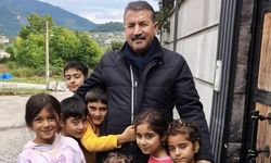 Başkandan Minik Komşularıyla Sohbet…