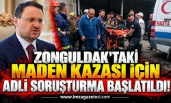 Adalet Bakanı Akın Gürlek: "Zonguldak'taki Maden Kazası İçin Adli Soruşturma Başlatıldı!"