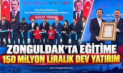 Zonguldak'ta Eğitime 150 Milyon Liralık Dev Yatırım: Eren Enerji'den İki Yeni Eğitim Eseri