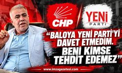 CHP İl Başkanı Olcay Can: "Baloya Yeni Parti'yi Davet Etmedim. Beni Kimse Tehdit Edemez"
