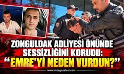 Zonguldak Adliyesi Önünde Sessizliğini Korudu: "Emre'yi Neden Vurdun?"