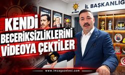 AK Parti Zonguldak İl Başkanı Mustafa Çağlayan: Kendi Beceriksizliklerini Videoya Çektiler