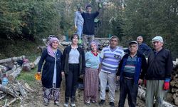Zonguldak'ta Orman Köylüsüne Kış Öncesi Isıtan Destek