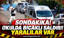 Son Dakika! Okulda Bıçaklı Saldırı! Yaralılar Var