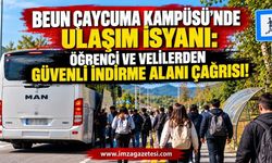 BEUN Çaycuma Kampüsü’nde Ulaşım İsyanı: Öğrenci ve Velilerden Güvenli İndirme Alanı Çağrısı