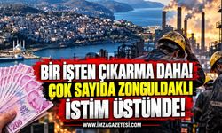 Bir İşten Çıkarma Daha! Çok Sayıda Zonguldaklı İstim Üstünde!