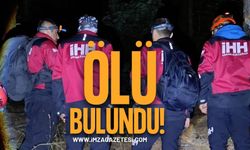 Kayıp vatandaş ormanda ölü bulundu