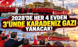 2028’de Her 4 Evden 3’ünde Karadeniz Gazı Yanacak!