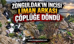 Zonguldak'ın İncisi Liman Arkası Çöplüğe Döndü