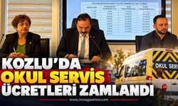 Kozlu'da Okul Servis Ücretleri Zamlandı