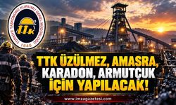 TTK’dan Üzülmez, Amasra, Karadon, Armutçuk İçin Yapılacak