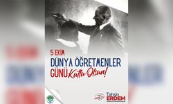 Zonguldak Belediyesi’nden 5 Ekim Dünya Öğretmenler Günü Mesajı