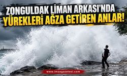 Zonguldak Liman Arkası'nda Yürekleri Ağza Getiren Anlar